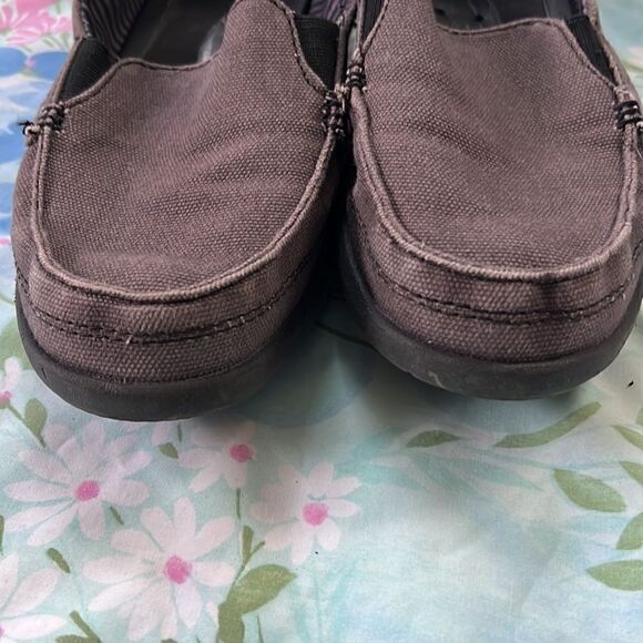 Crocs Walu Canvas Loafers Distressed - Picture 9 of 12